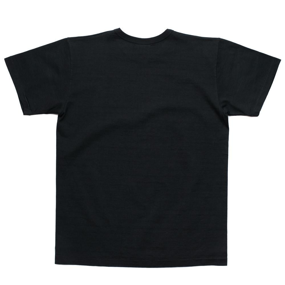 Allevol Heavy Duty Crew Neck Square Pocket T-shirt Black-T-shirt-Clutch Cafe
