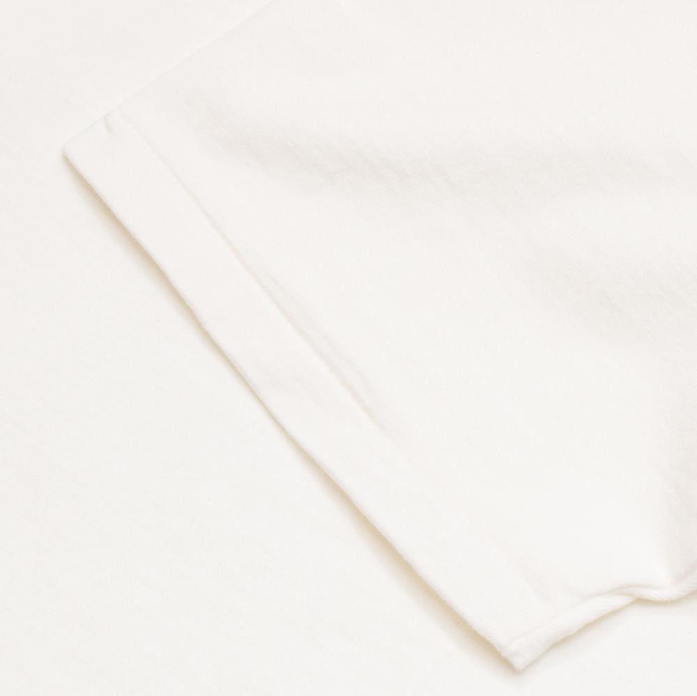 Allevol Heavy Duty Crew Neck Square Pocket T-shirt White-T-shirt-Clutch Cafe