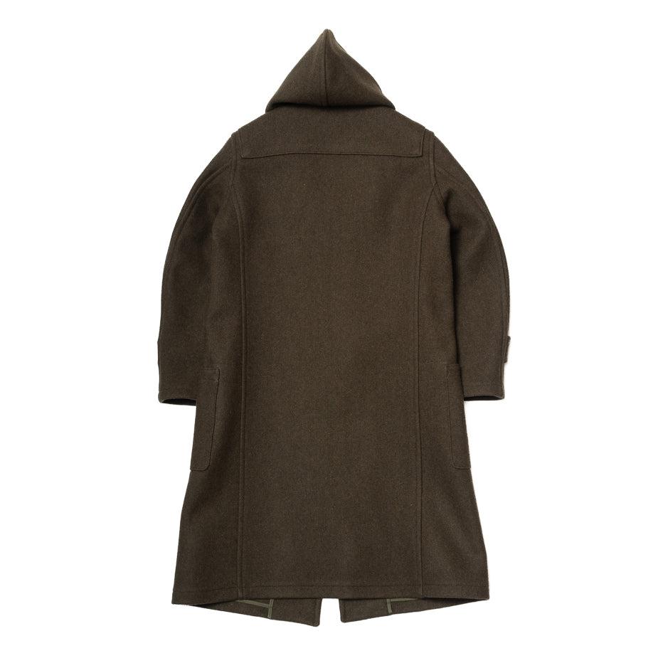 Allevol 'Pat' Duffle Coat Olive-Jacket-Clutch Cafe