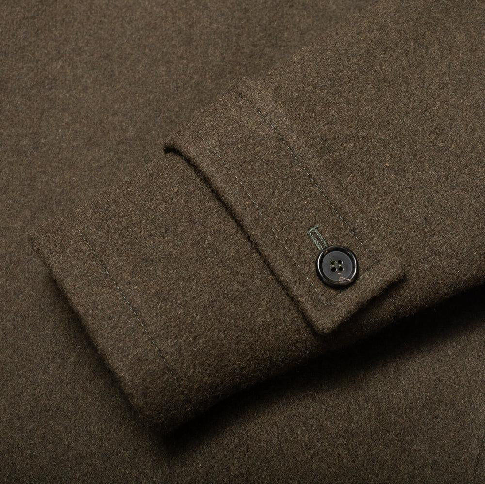 Allevol 'Pat' Duffle Coat Olive-Jacket-Clutch Cafe