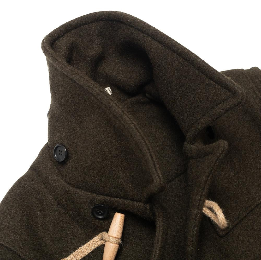 Allevol 'Pat' Duffle Coat Olive-Jacket-Clutch Cafe