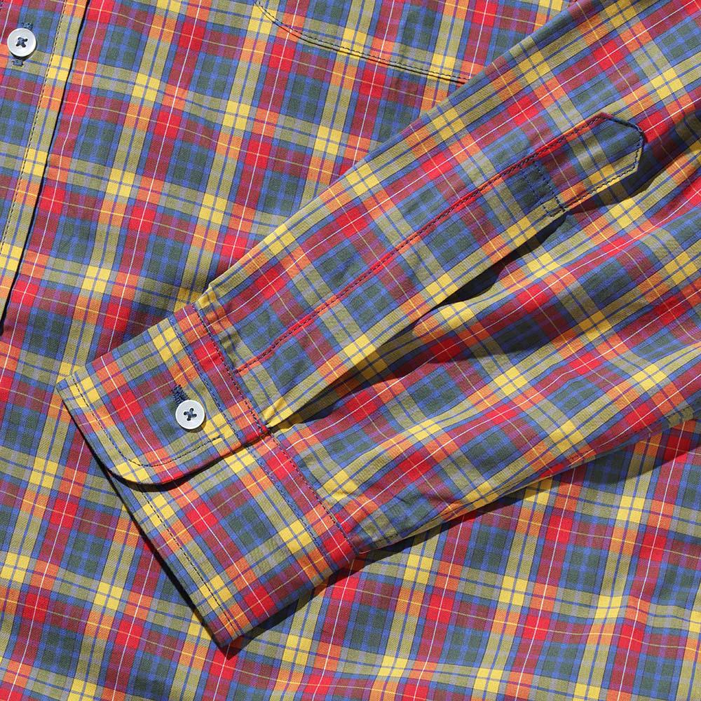 Anatomica BD Shirt Broad Tartan Multi Colour 1-Shirt-Clutch Cafe