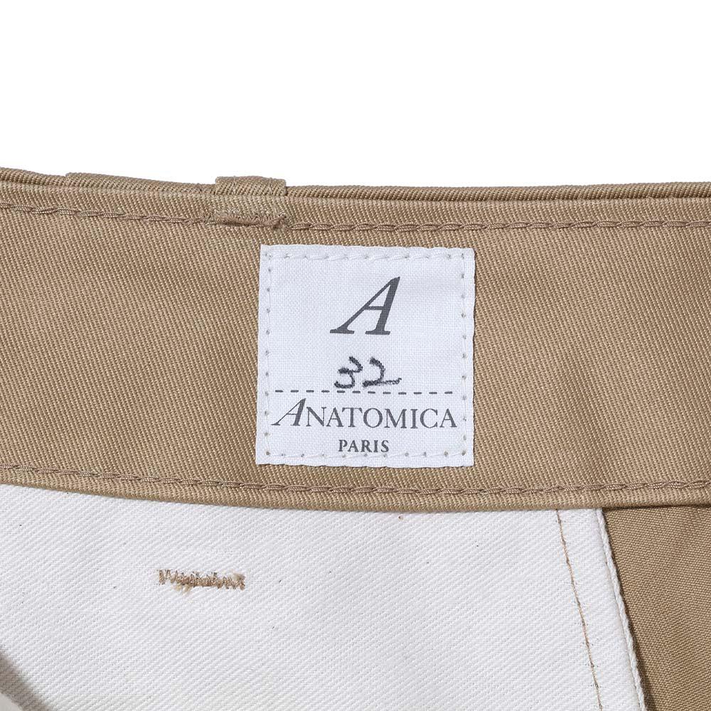 Anatomica Chino II Beige-Trousers-Clutch Cafe