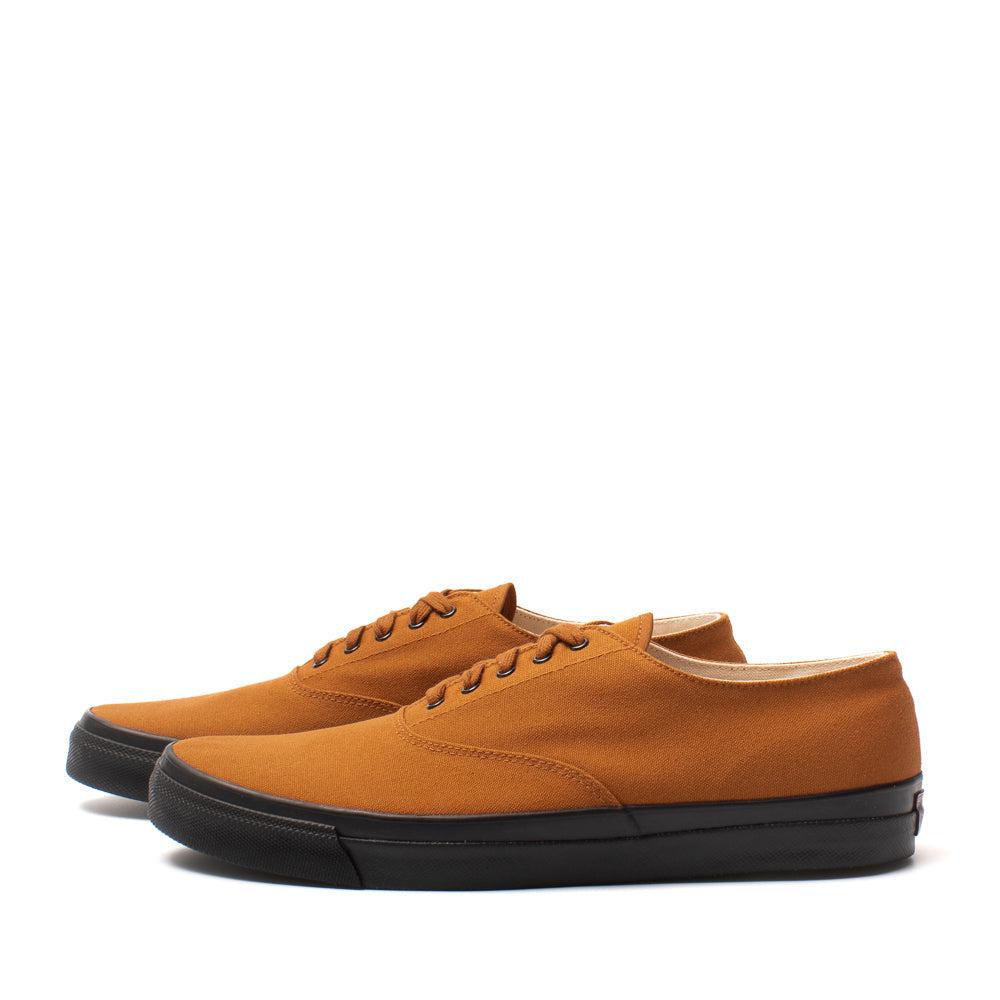 Anatomica x Wakouwa Deck Shoes Low Brown x Black-Shoes-Clutch Cafe