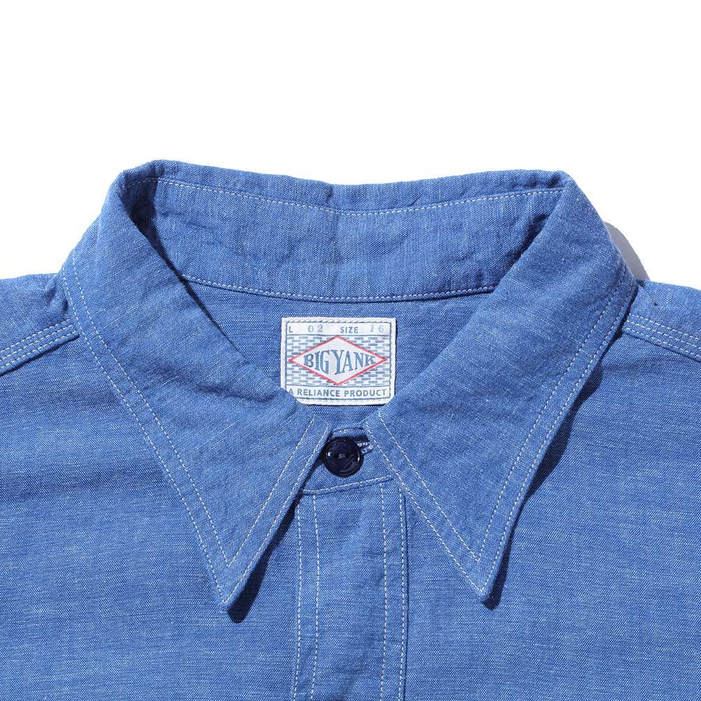 Big Yank 1935 Original Chambray Shirt Blue-Shirt-Clutch Cafe