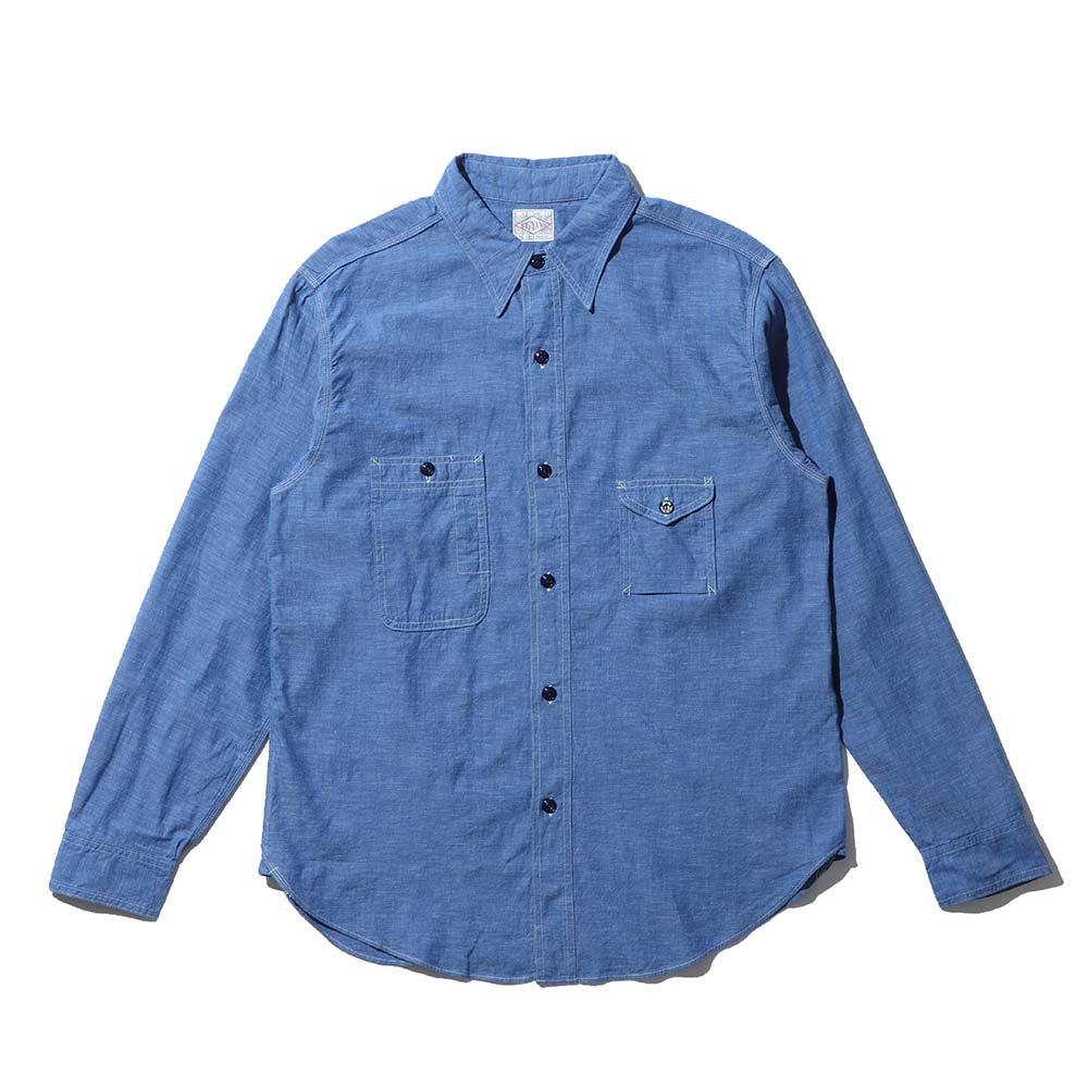 Big Yank 1935 Original Chambray Shirt Blue-Shirt-Clutch Cafe