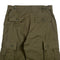 Buzz Rickson's Trousers Poplin Cotton 107 Olive-Trousers-Clutch Cafe