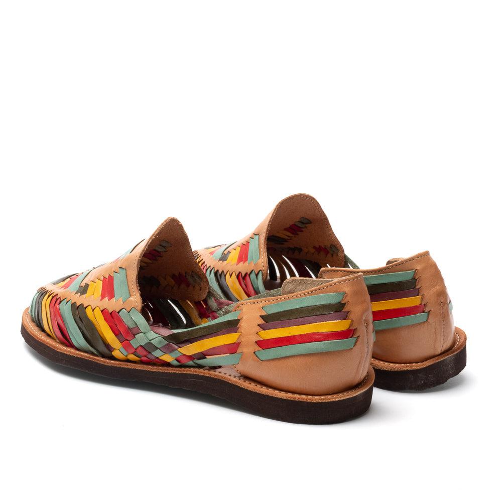 Chamula Cancun Sandal Multi-Clutch Cafe