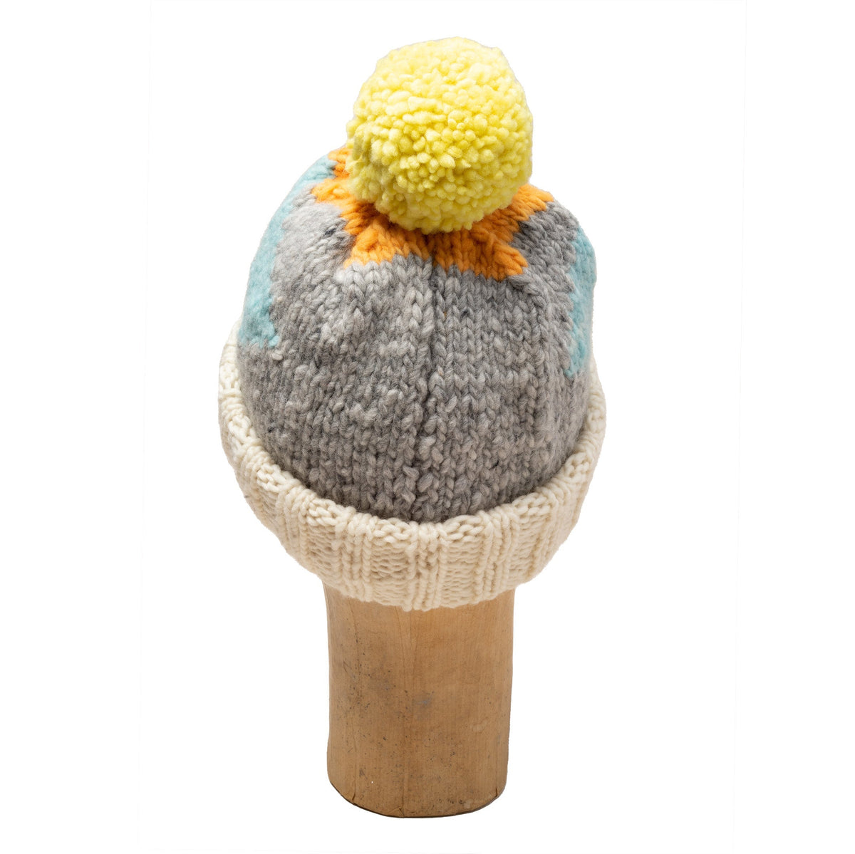 Chamula Double Cuff Cap Lightning Ivory-Hat-Clutch Cafe