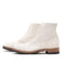 Clinch Lace Up Boots White Roughout Suede-FOOTWEAR-Clutch Cafe-UK7.5-Clutch Cafe