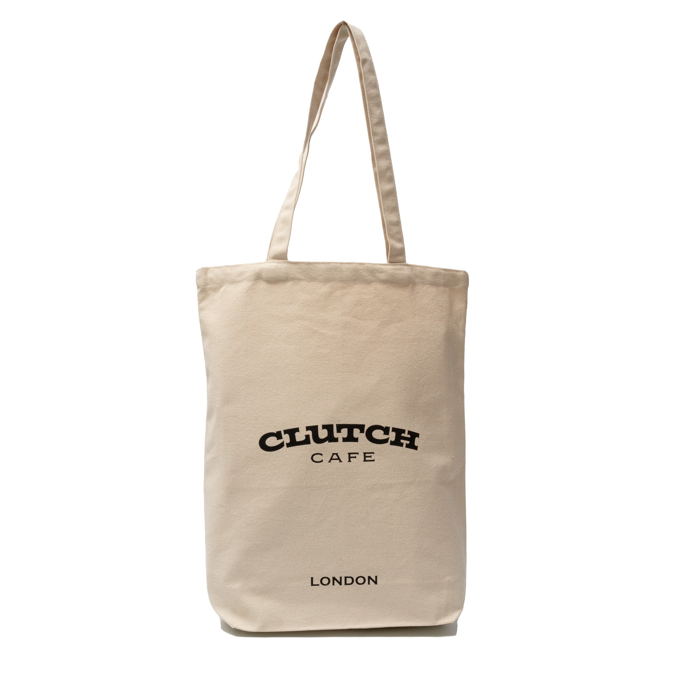 Clutch Cafe Cotton Canvas Tote Bag Ecru-Tote Bag-Clutch Cafe