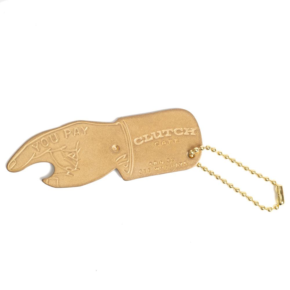 Clutch Cafe "You Pay" Key Fob Spinner-Key Ring-Clutch Cafe
