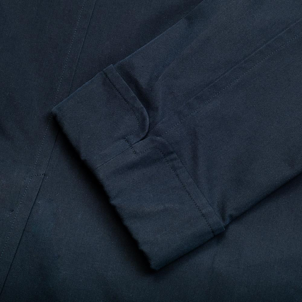 Coherence Corb II D. Blue Gabardine-Raincoat-Clutch Cafe