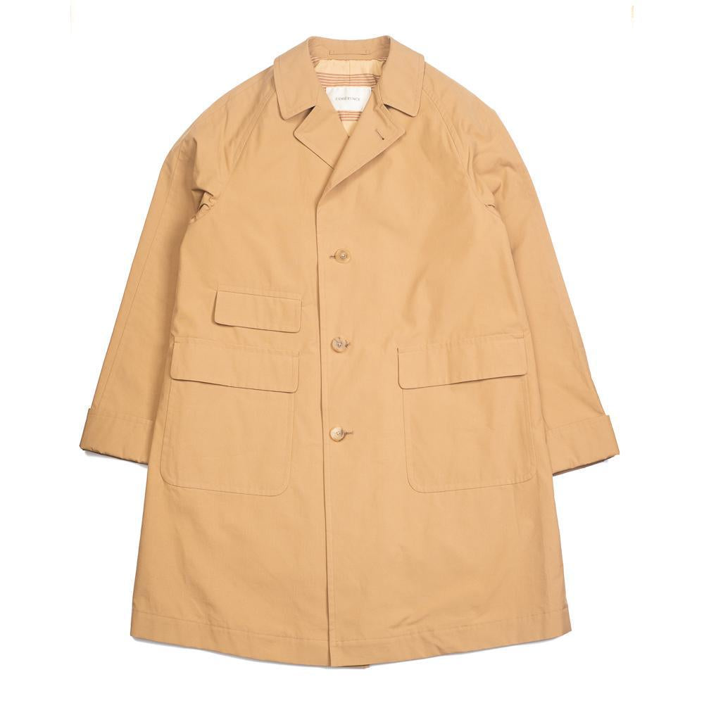 Coherence Corb II Overcoat Brown-Coat-Clutch Cafe