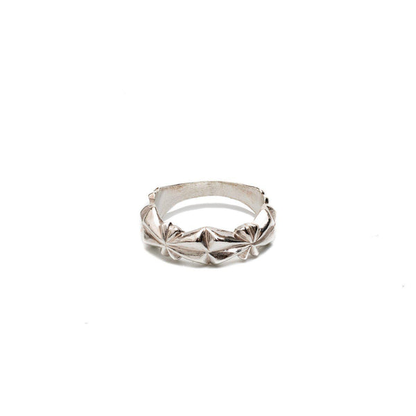 First Arrows Sandcast Plain Ring R-227-Jewellery-Clutch Cafe