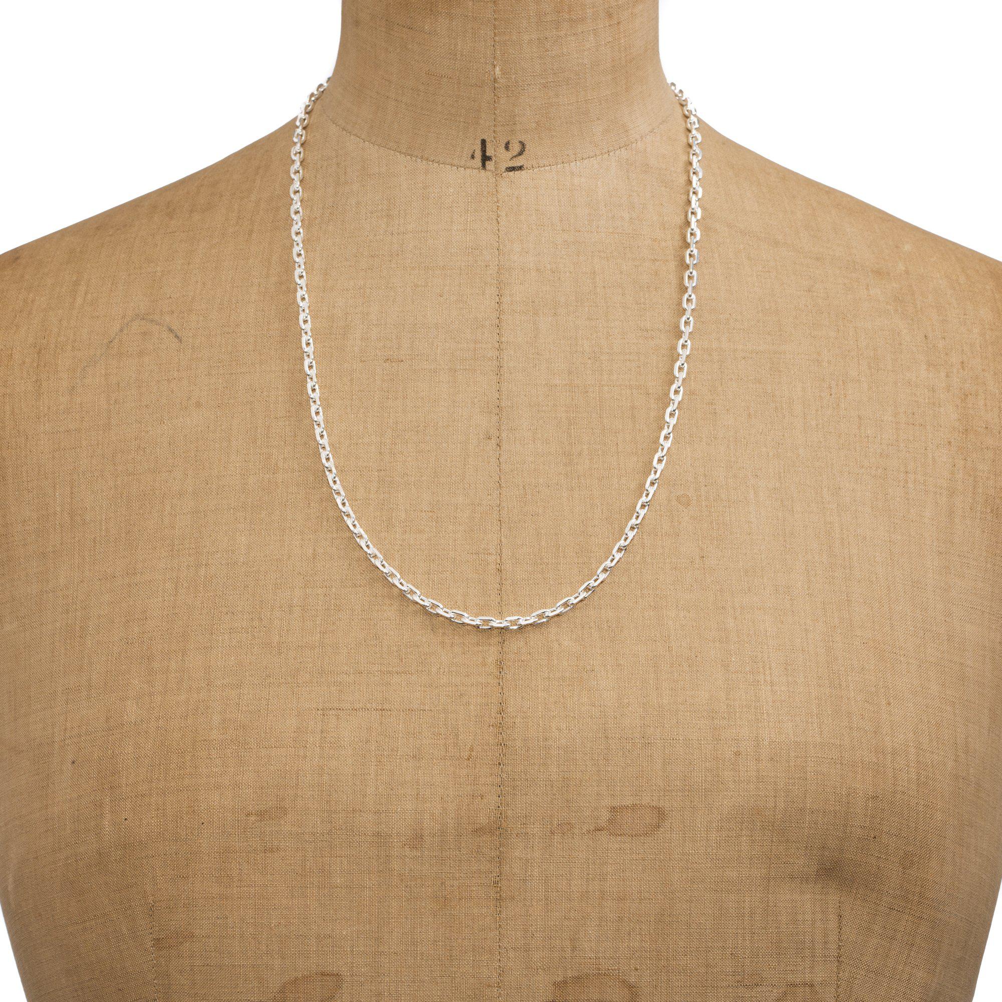 First Arrows Silver Bar Chain 062T-Jewellery-Clutch Cafe