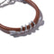 First Arrow's Tornado Arrow Leather Bracelet (BR-268)-Jewellery-Clutch Cafe