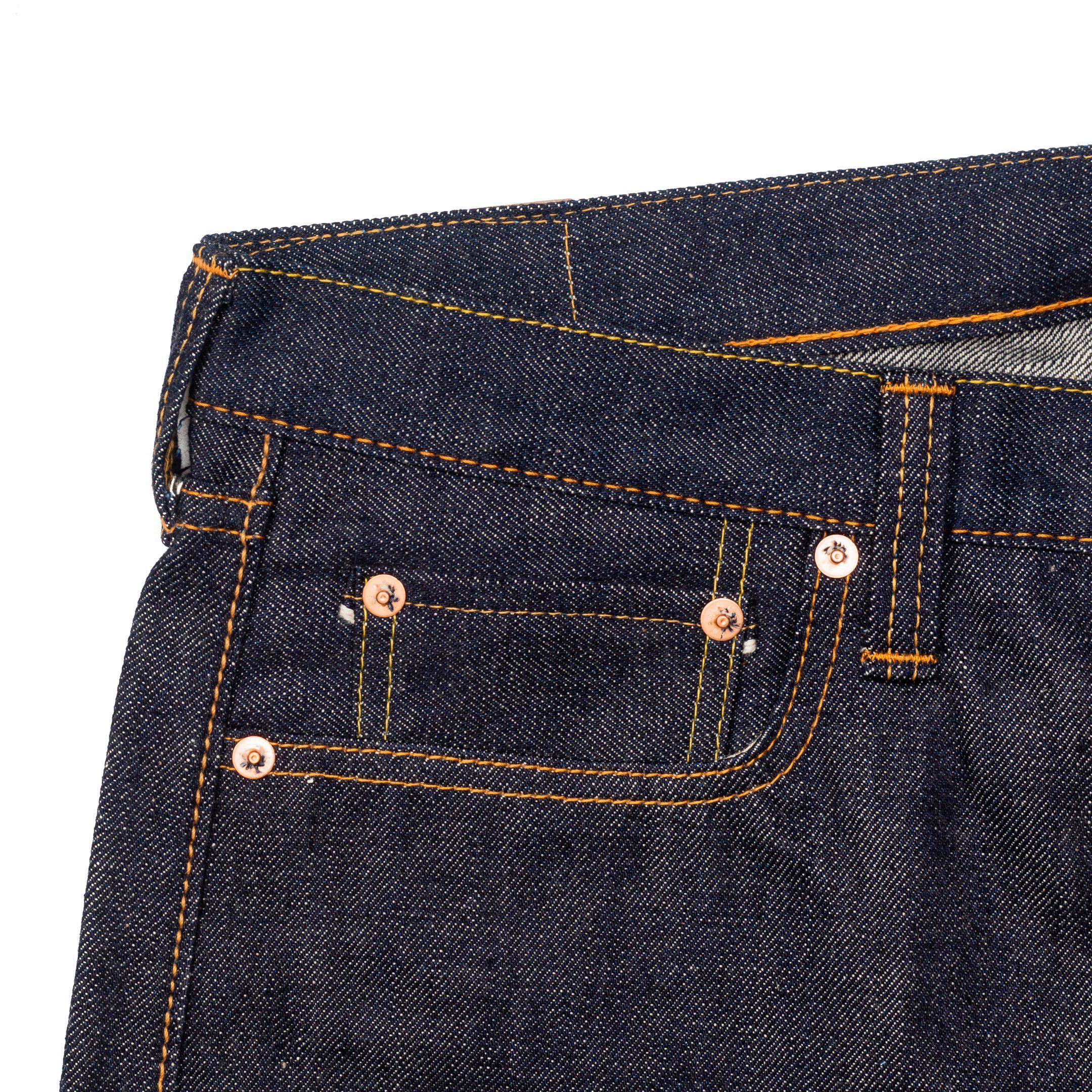 Full Count 1108 New Straight Jean 13.7oz-Jeans-Clutch Cafe-selvage denim-selfedge denim