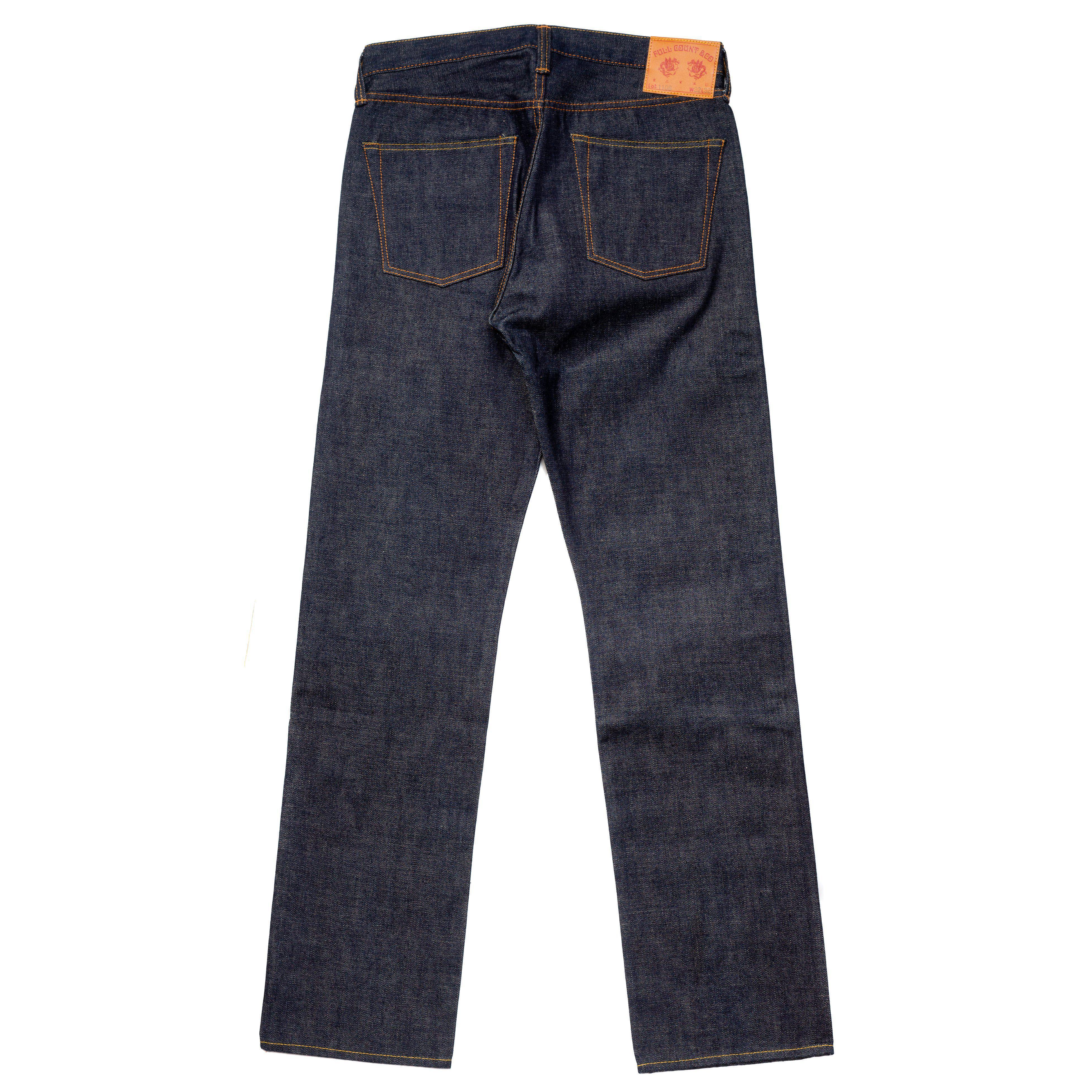 Full Count 1108 New Straight Jean 13.7oz-Jeans-Clutch Cafe-selvage denim-selfedge denim