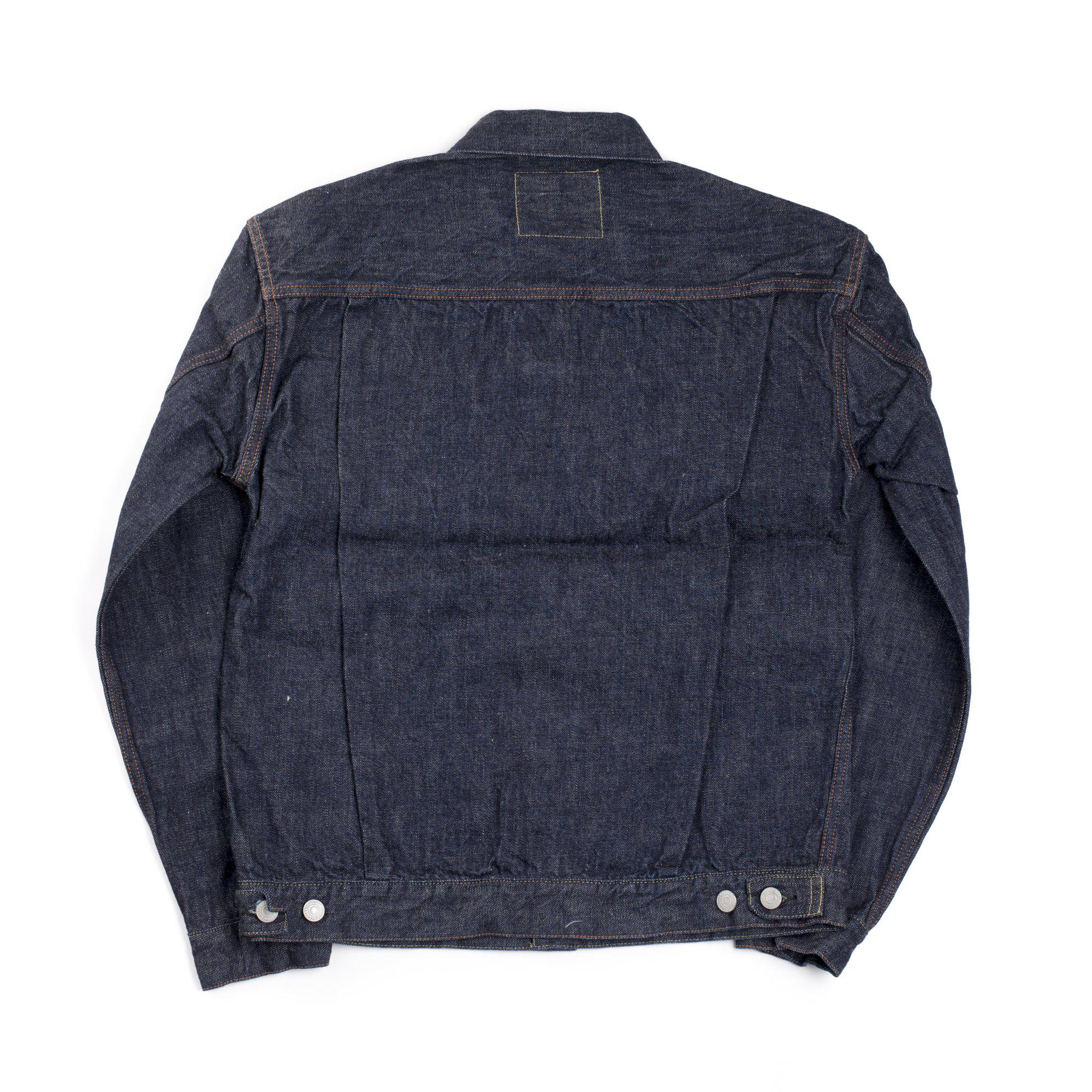 Full Count 2102 Type II 13.75oz Selvedge Denim jacket-Clutch Cafe-Clutch Cafe