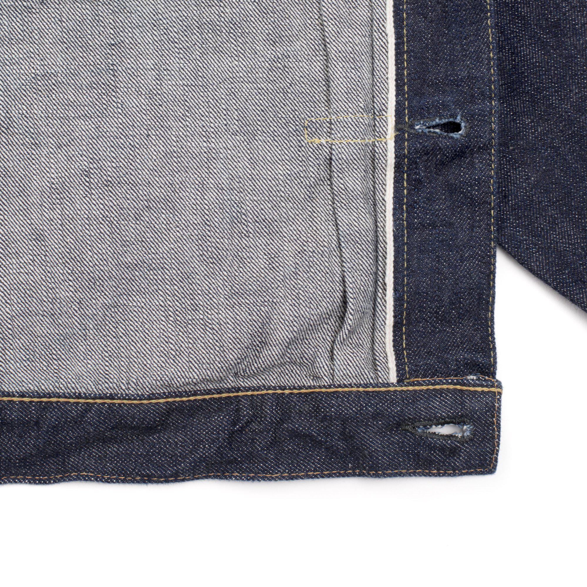 Full Count 2107 Type I 13.75oz Selvedge Denim jacket-Clutch Cafe-Clutch Cafe