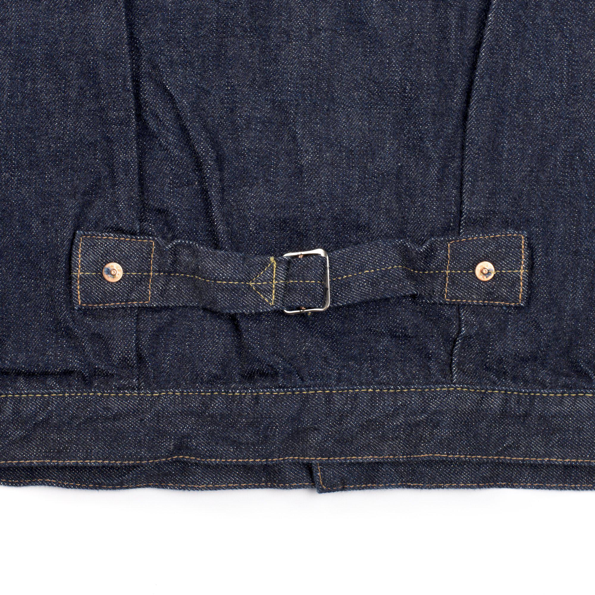 Full Count 2107 Type I 13.75oz Selvedge Denim jacket-Clutch Cafe-Clutch Cafe