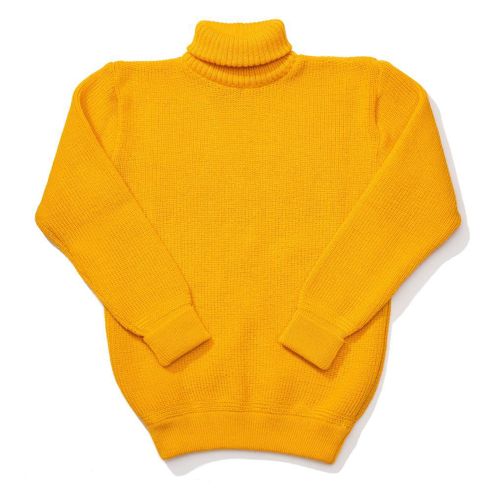 Heimat U-Boat Roll Neck Gold-Sweater-Clutch Cafe