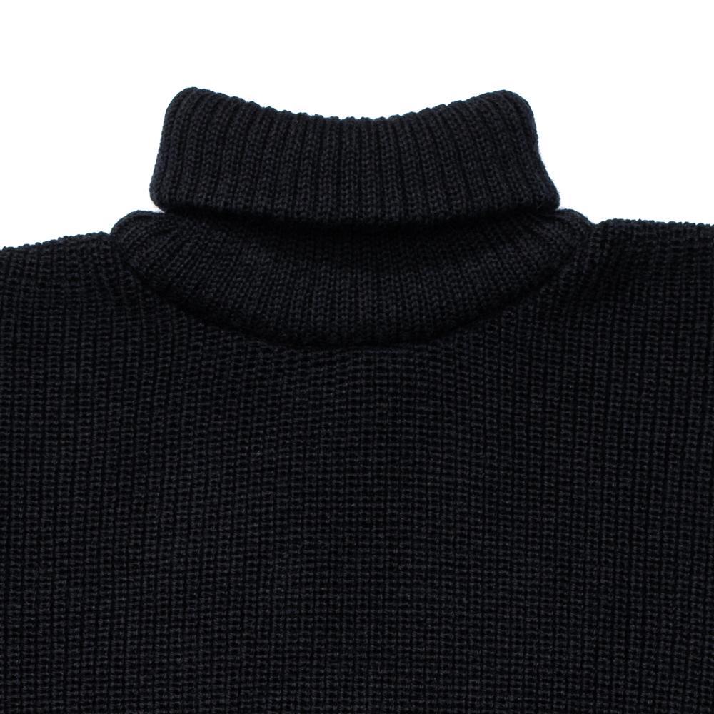 Heimat U-Boat Roll Neck Ink-Sweater-Clutch Cafe