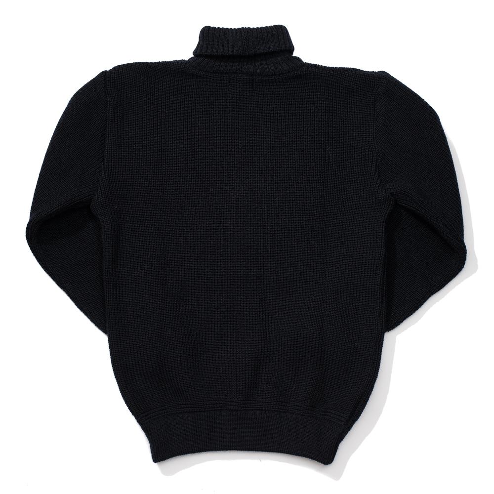 Heimat U-Boat Roll Neck Ink-Sweater-Clutch Cafe