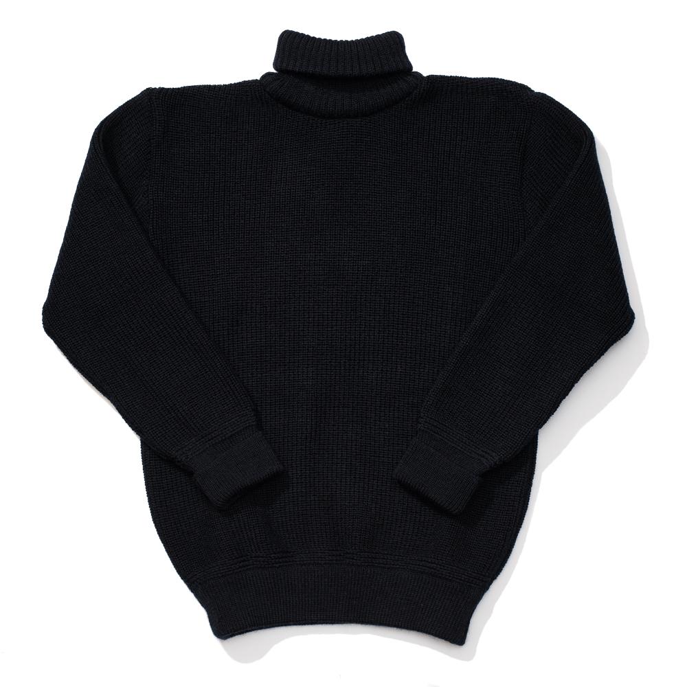 Heimat U-Boat Roll Neck Ink-Sweater-Clutch Cafe