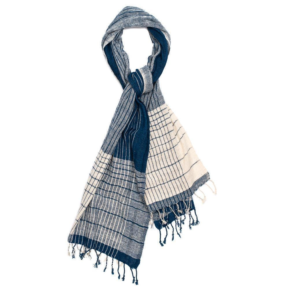 Indigo People Kusho Scarf-Accessory-Clutch Cafe