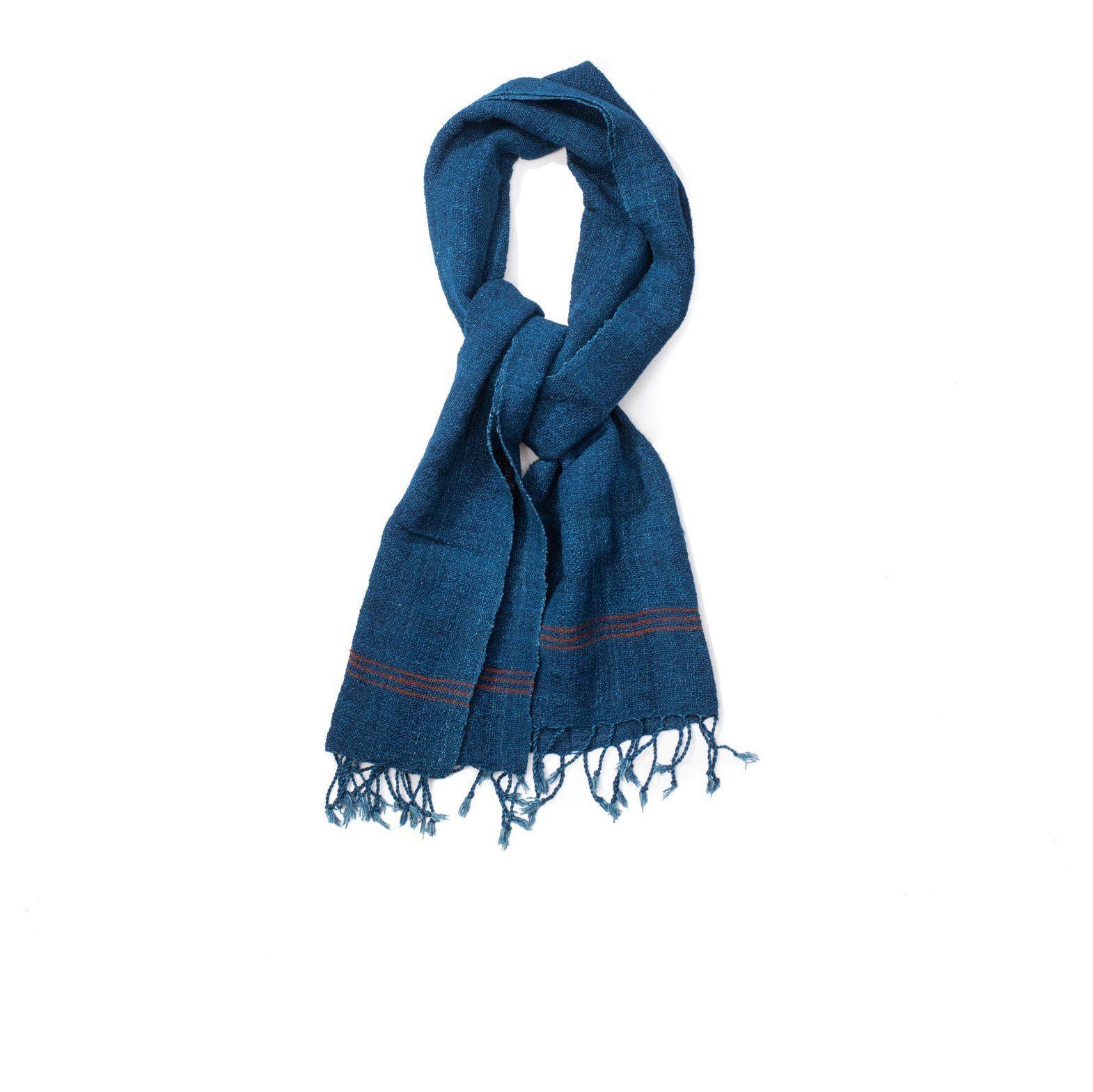 Indigo People Tsuru Scarf-scarf-Clutch Cafe
