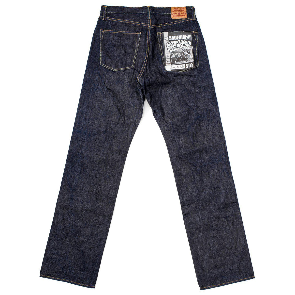 Jelado 55 Denim 14oz Jean-Jeans-Clutch Cafe-selvage denim-selfedge denim