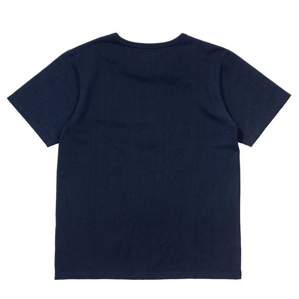 Jelado Loopwheel Pocket Tee Indigo-T-shirt-Clutch Cafe