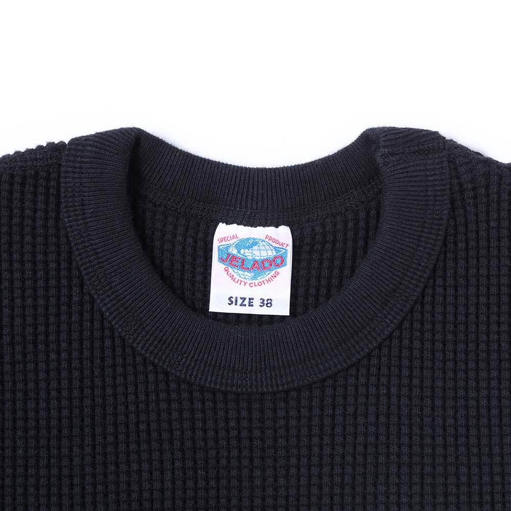 Jelado Mega Thermal Crew Neck Black-Top-Clutch Cafe