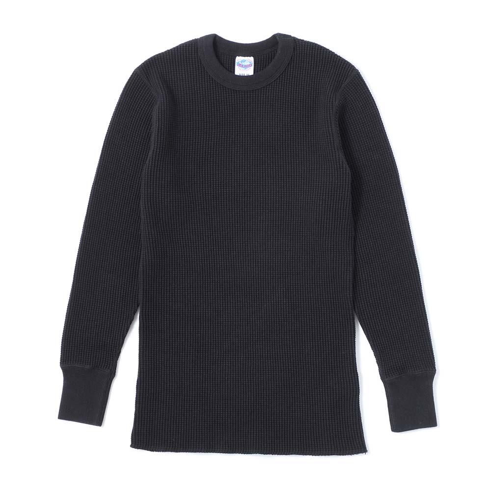 Jelado Mega Thermal Crew Neck Black-Top-Clutch Cafe