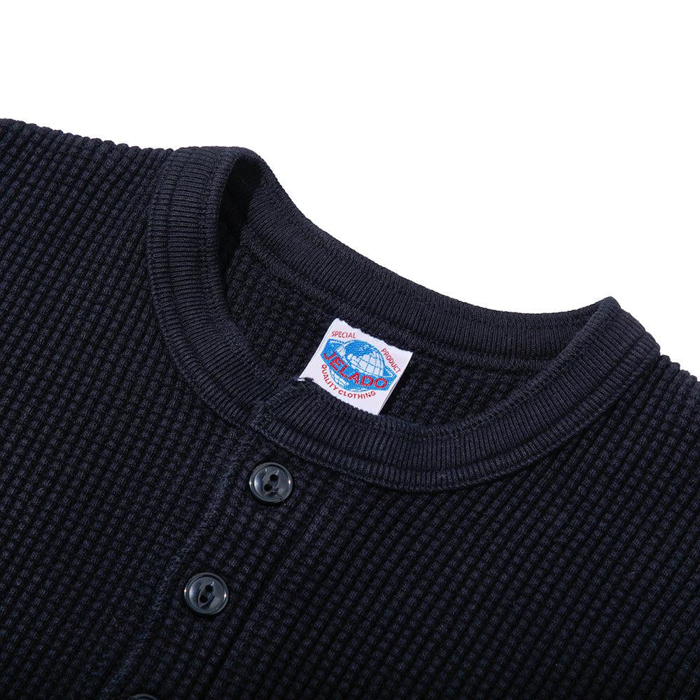 Jelado Mega Thermal Henley Black-Henley-Clutch Cafe