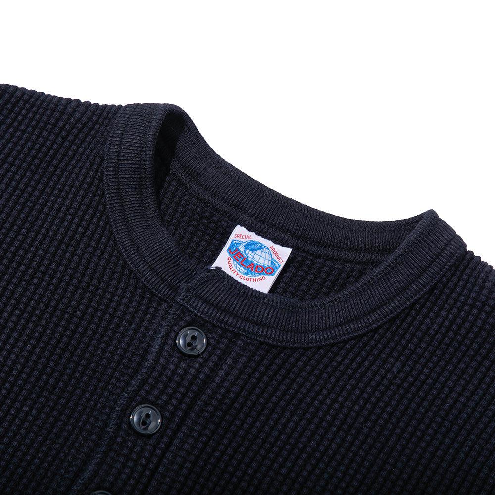 Jelado Mega Thermal Henley Black-Henley-Clutch Cafe
