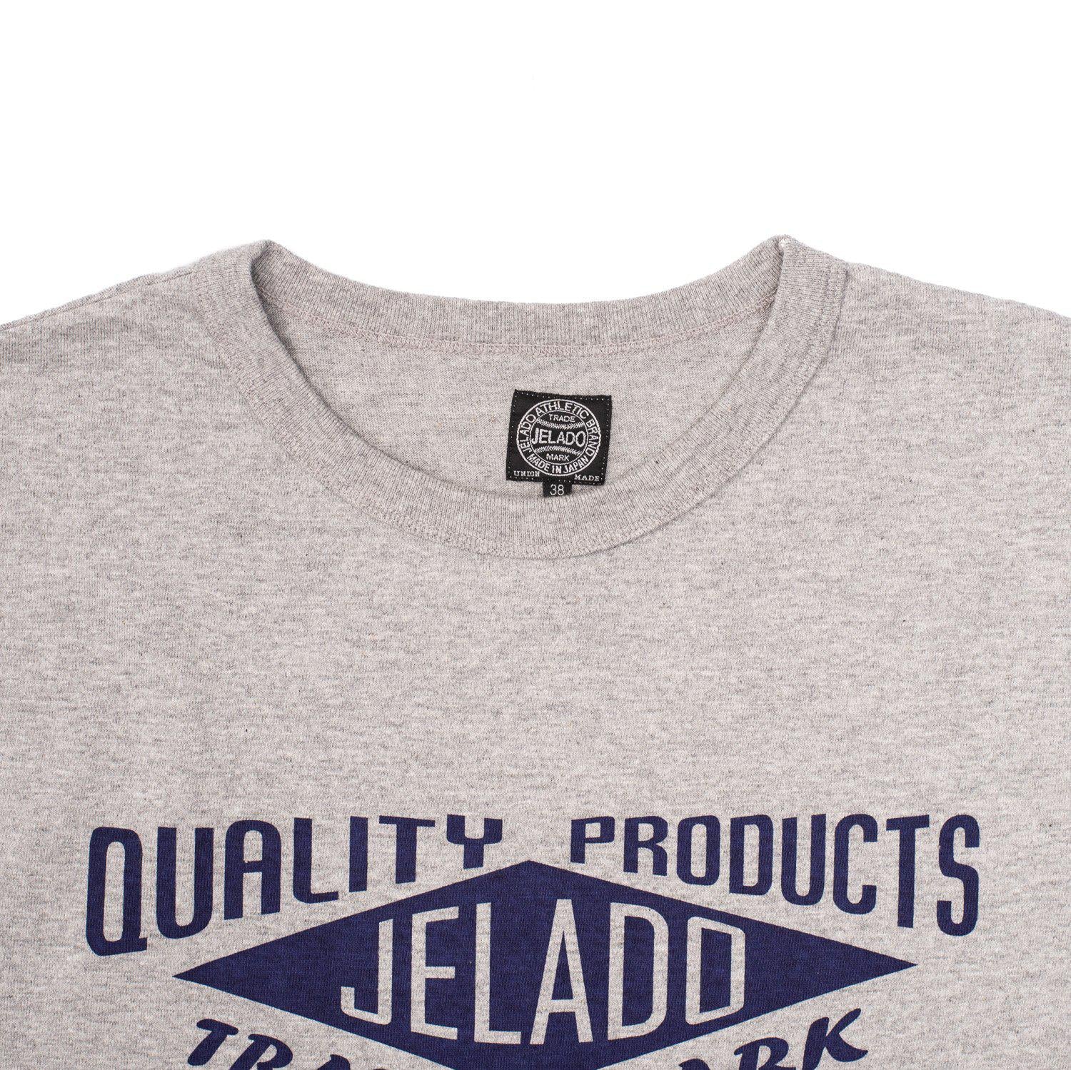 Jelado Official Logo Tee Grey-tshirt-Clutch Cafe