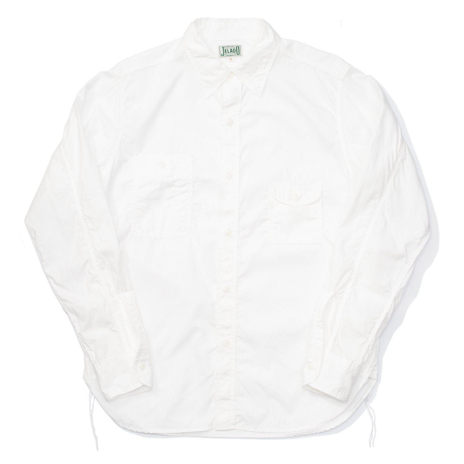 Jelado JP94113 Smoker Shirt White-Shirts-Clutch Cafe