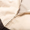 KUON Multi Fabric Panelled Jacket Sand-Jacket-Clutch Cafe
