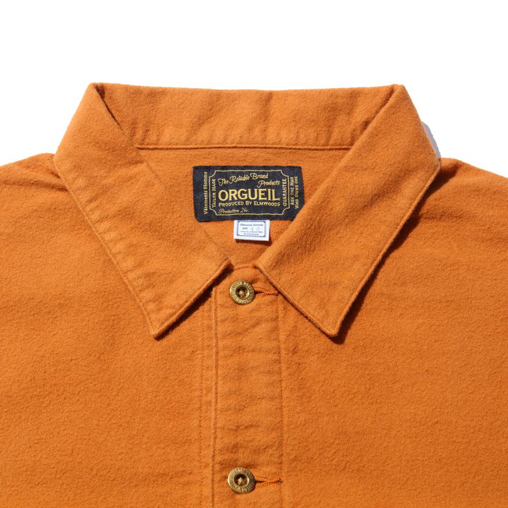 Orgueil CPO Jacket Orange-Shirt-Clutch Cafe