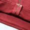 Orgueil Zip-Up Hooded Sweatshirt Red-Hooded Sweatshirt-Clutch Cafe