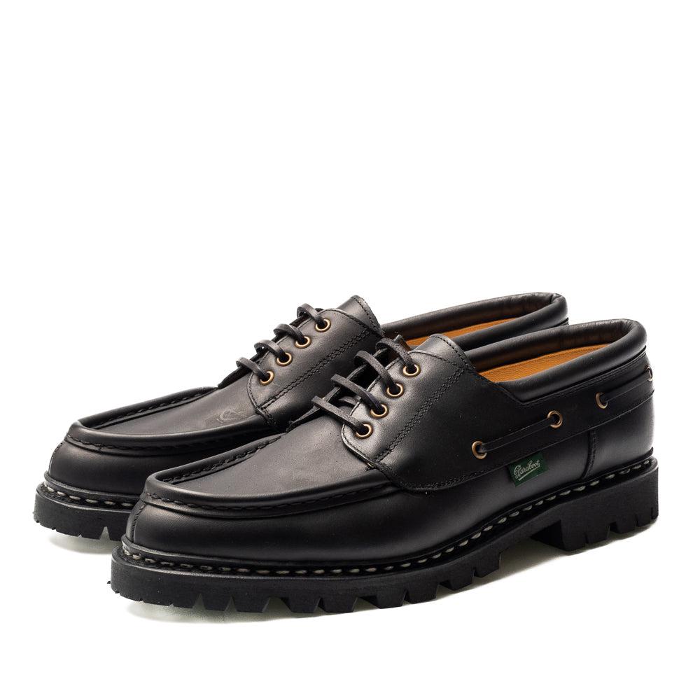 Paraboot Chimey Lis Noir Ink-Footwear-Clutch Cafe