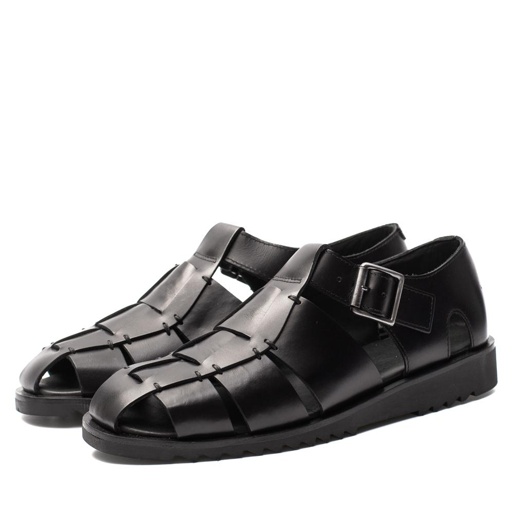 Paraboot Pacific Vegetal Lisse Noir-shoes-Clutch Cafe