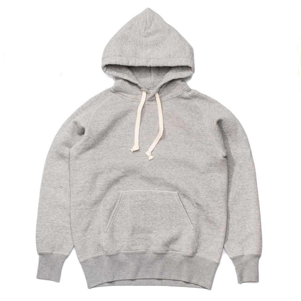Pherrow's 20W-P VSW-Parka Hooded Sweatshirt Heather Grey-Hoodie-Clutch Cafe