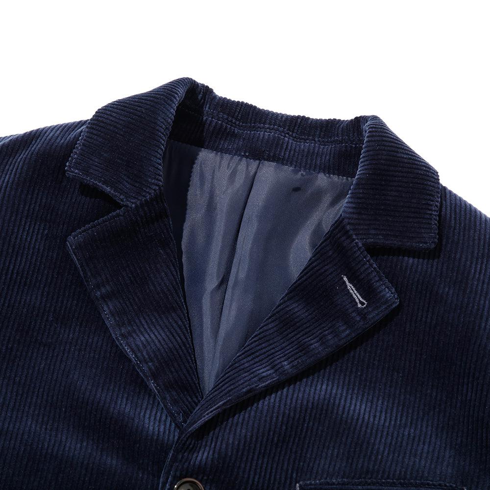 Pherrow's 22W-PWSC1 Corduroy Jacket Navy-Jacket-Clutch Cafe