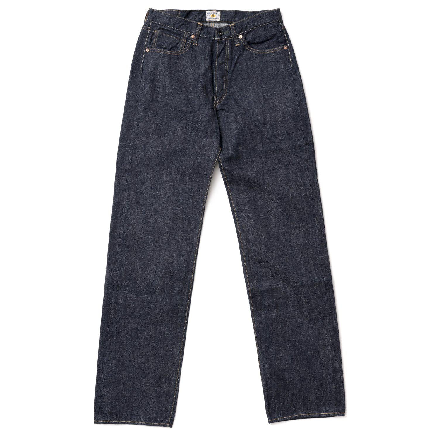 Pherrow's 451 13.5oz Jean-Jeans-Clutch Cafe-selvage denim-selfedge denim