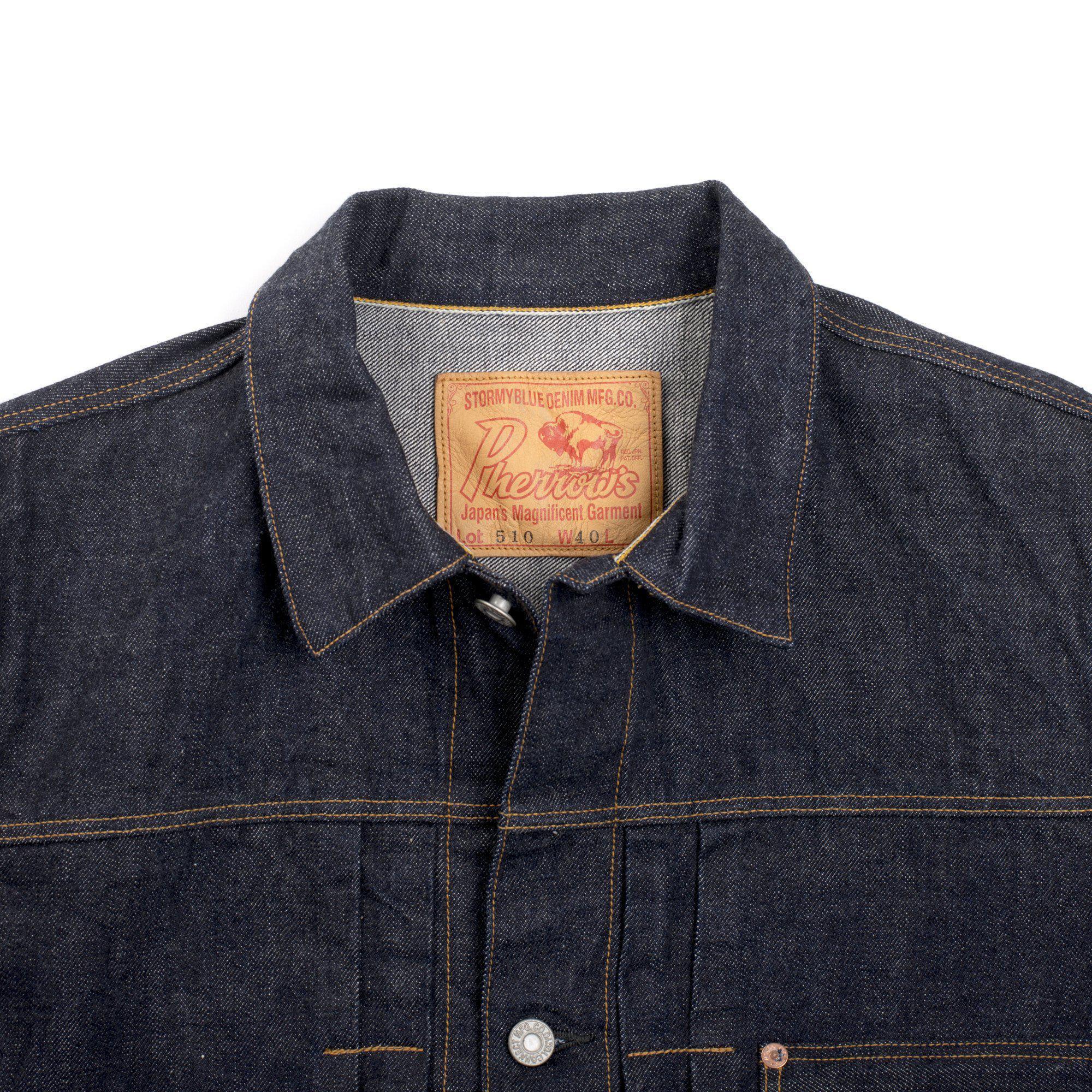 Pherrow's 510J 'Type 1' Denim Jacket, Clutch Cafe London\