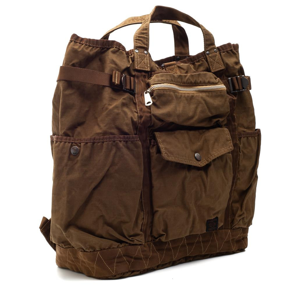 Porter Yoshida & Co Crag 2Way Rucksack Coyote-Bag-Clutch Cafe
